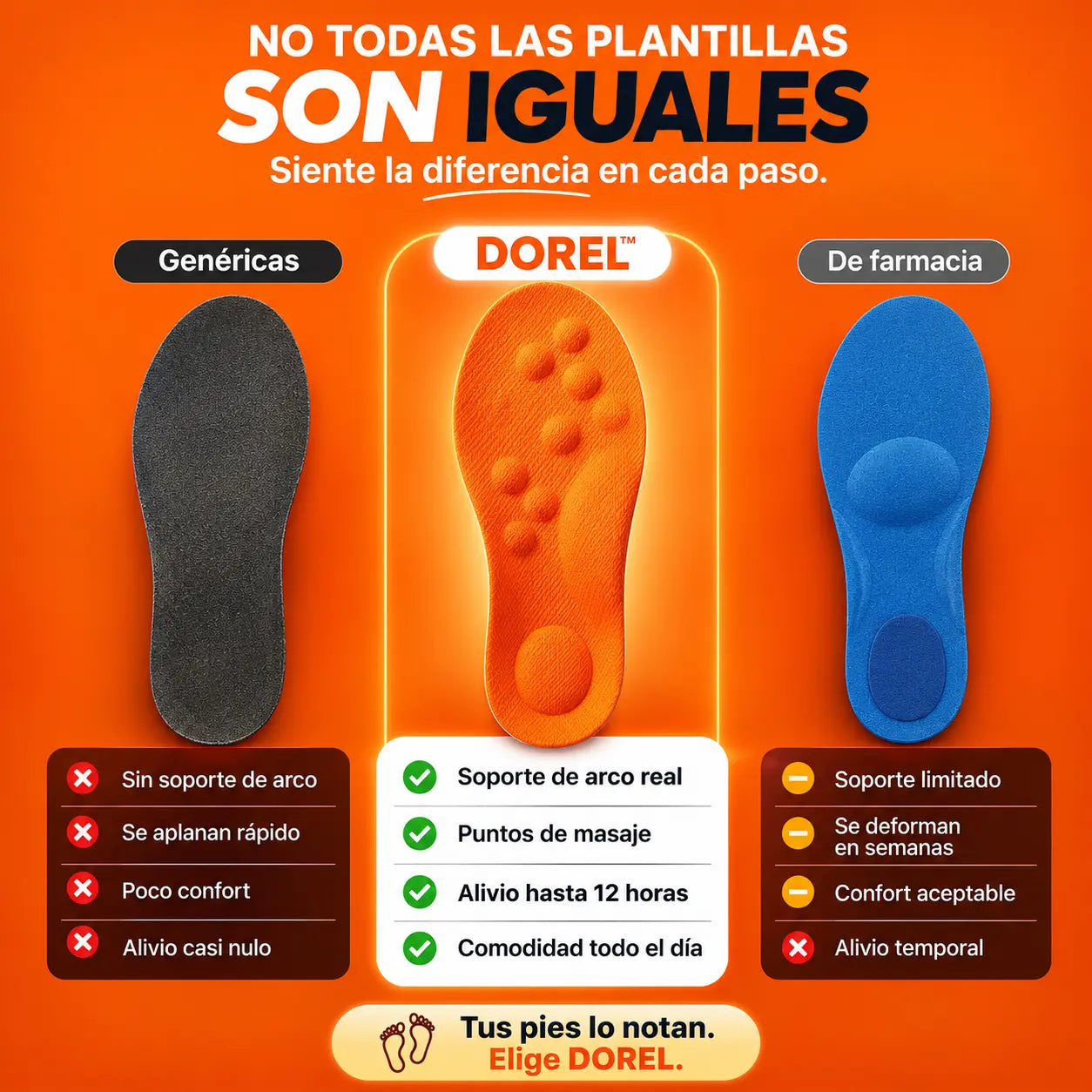 Plantillas de masaje